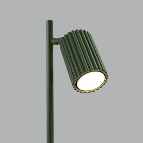 Sollux SL.1624 - Lampada da tavolo KARBON 1xGU10/10W/230V verde