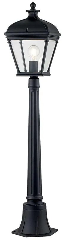 Lampione da giardino, BAYVIEW-4M-BK H 104 cm, nero, IP44 ELSTEAD