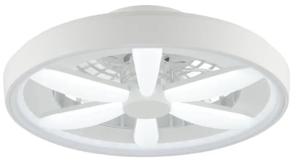 Brilliant - Ventilatore a soffitto LED RGBW GAIANO LED/48W/230V bianco + DO
