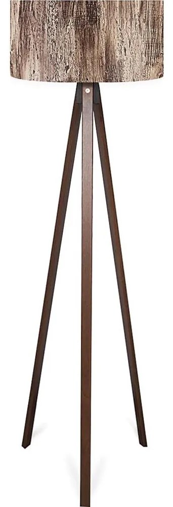 Lampada da terra AYD 1xE27/40W/230V marrone