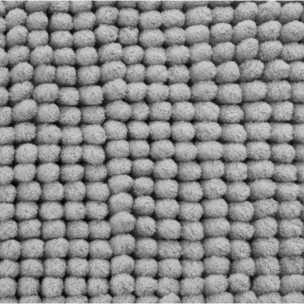 Tappetino per il bagno grigio 50x80 cm Bobble – Catherine Lansfield