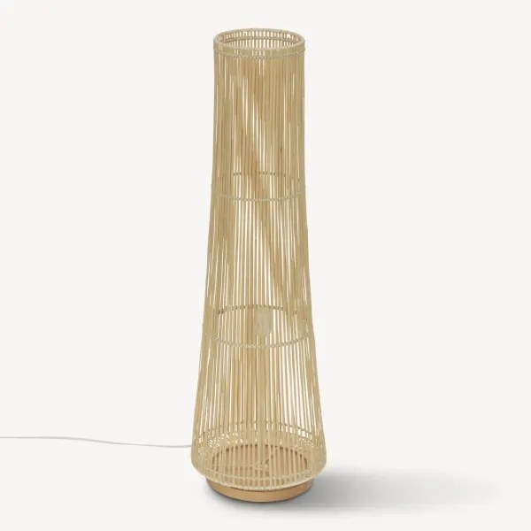 Atmosphera - Lampada con piedistallo MAHE 1xE27/40W/230V bambù