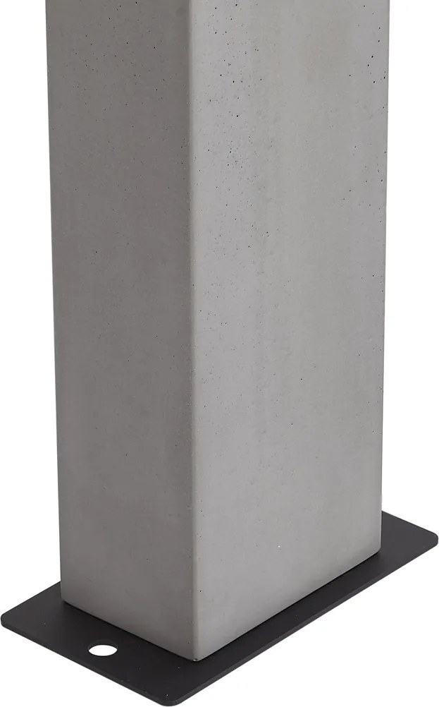 Dissuasore da esterno moderno grigio 65 cm IP44 - Pompei