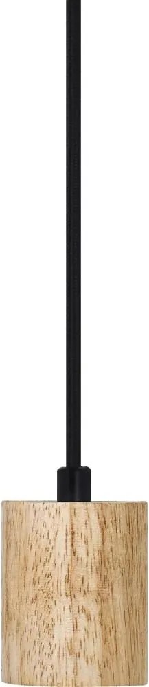Osram - Cavo di alimentazione PENDULUM CYLINDER 1xE27/15W/230V in legno