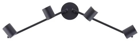 Leuchten Direkt 11944-13 - Faretto LED TARIK 4xGU10/5W/230V antracite