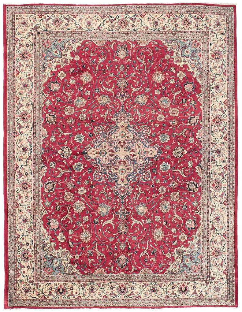 Sarouk Tappeto 380 x 300 (Iran) Annodato A Mano