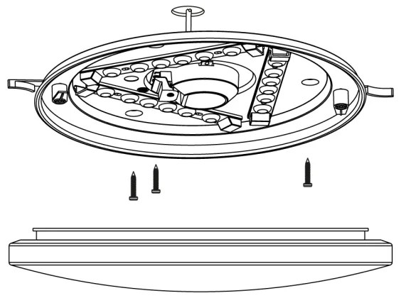 Eglo 97877 - Plafoniera LED FRANIA-S LED/11,5W/230V