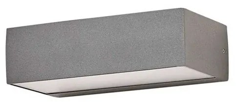 Lissi Applique da Parete da Esterno IP54 Grigio Scuro - Lucande