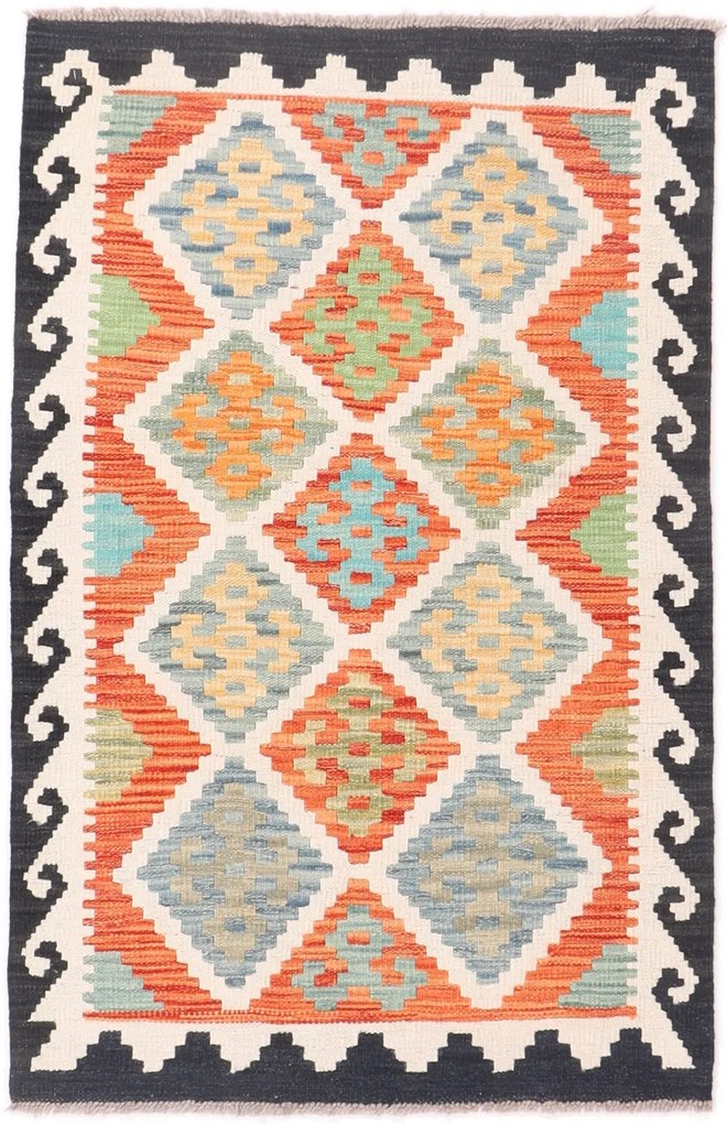 Kilim Tappeto 120x80 (Pakistan) Tessuto A Mano