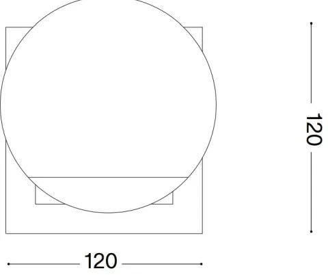Ideal Lux - Lampada da tavolo LED ANGOLO 1xG9/3W/230V nero