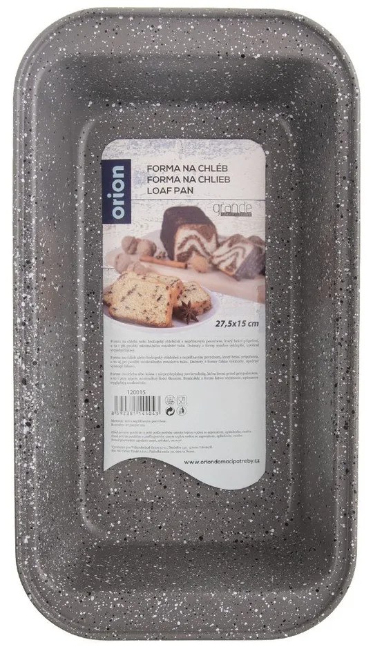 Stampo da forno in metallo per pane 15x27,5 cm Grande – Orion