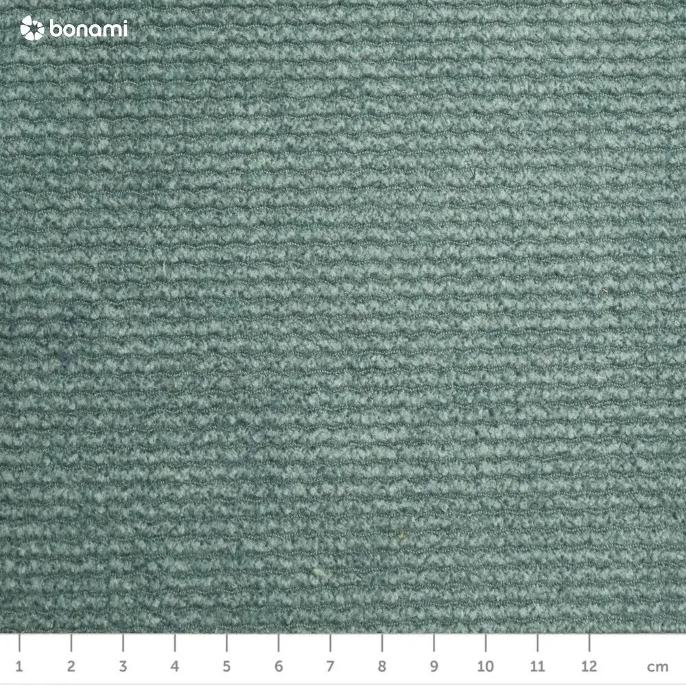 Letto matrimoniale imbottito azzurro con griglia 180x200 cm Barker - Ropez