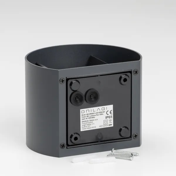 Brilagi - Applique a LED da esterno RONDO LED/6W/230V antracite IP54