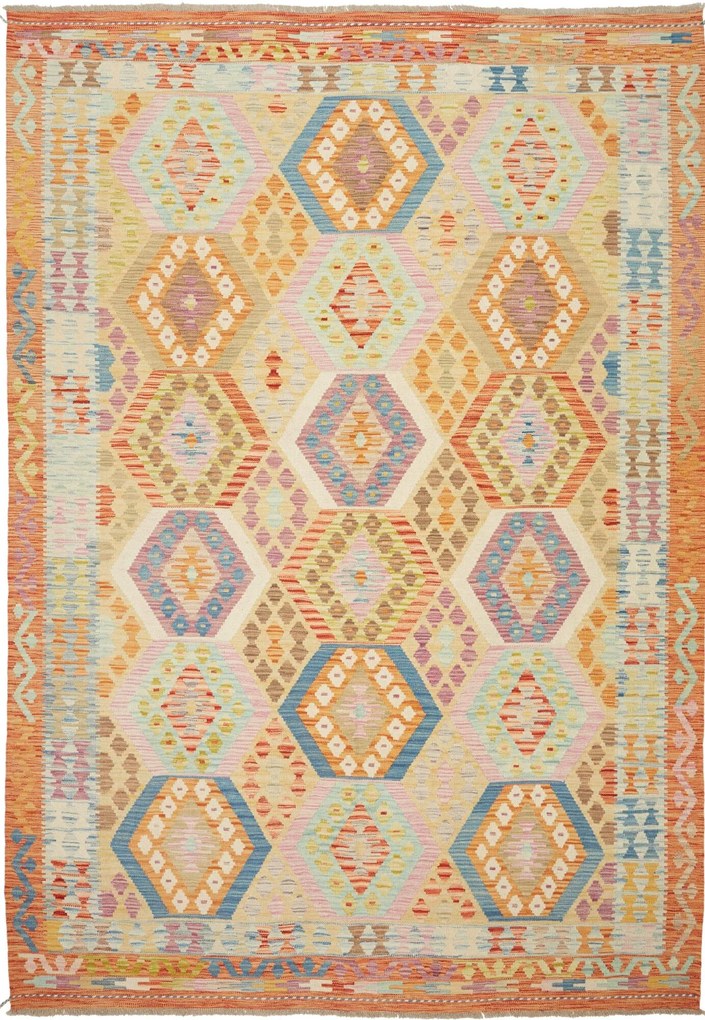 Kilim Tappeto 300 x 210 (Pakistan) Tessuto A Mano