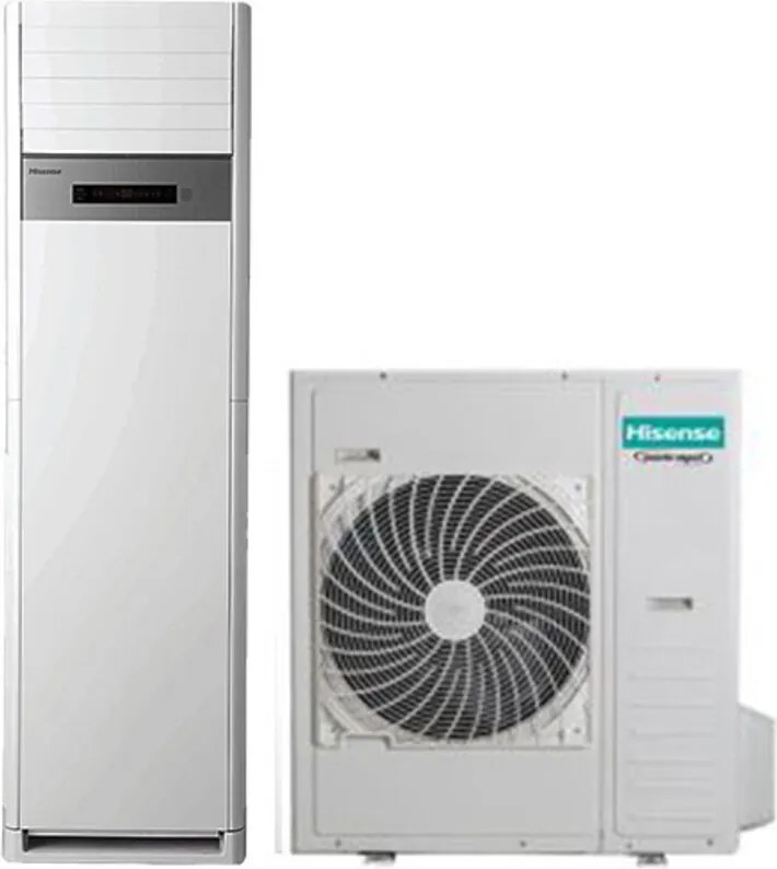 Climatizzatore Condizionatore Hisense Colonna Trifase 48000 BTU AUF140UR4RMPA INVERTER
