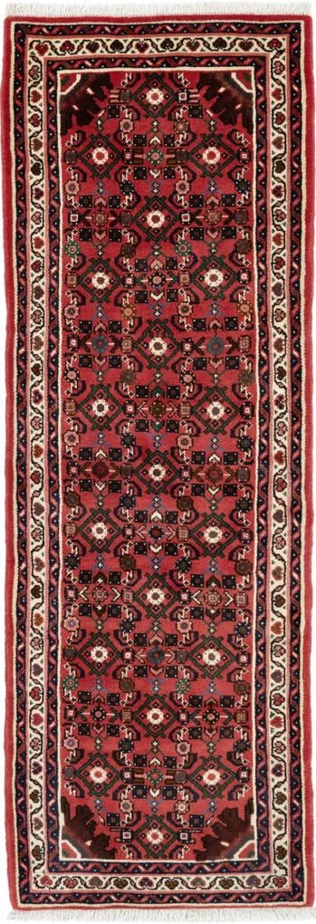 Hosseinabad Tappeto 210x70 (Iran) Annodato A Mano