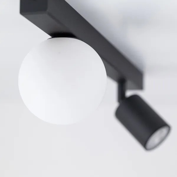 Faretto VOX 1xG9/8W/230V + 1xGU10/10W nero