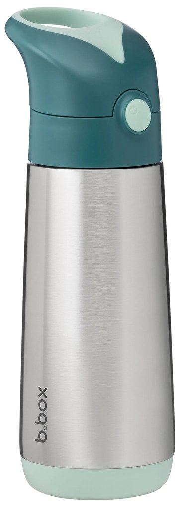 Bottiglia termica con cannuccia 500 ml – emerald forest