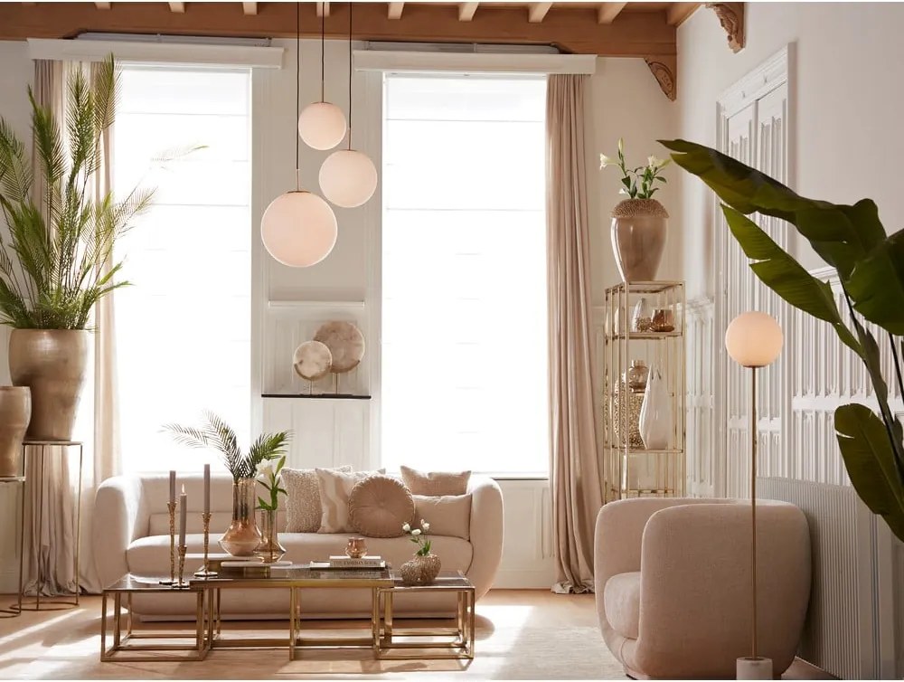 Poltrona color crema Kialy - Light &amp; Living