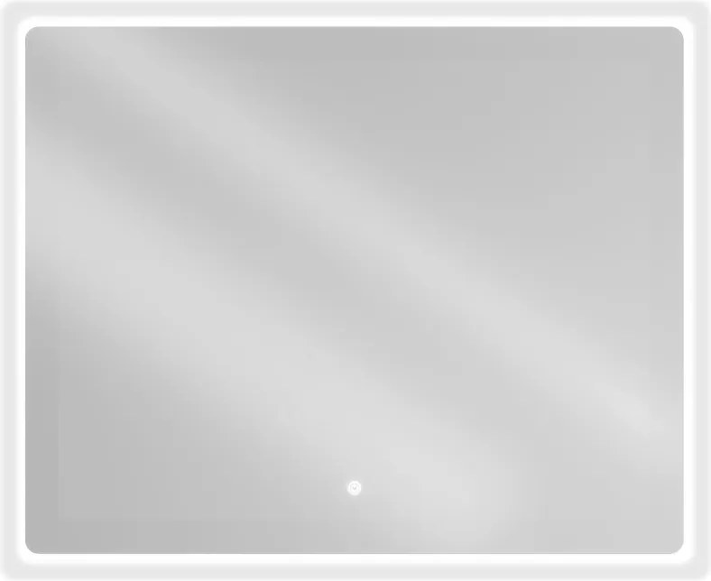 Mexen Sun specchio da bagno retroilluminato 100 x 80 cm, LED 6000K, antiappannamento - 9807-100-080-611-00