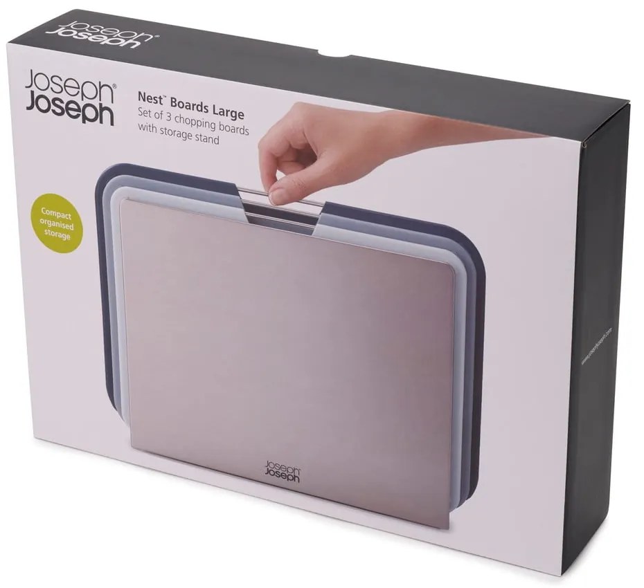 Set di 3 taglieri e supporto , 35,5 x 26 cm Nest - Joseph Joseph