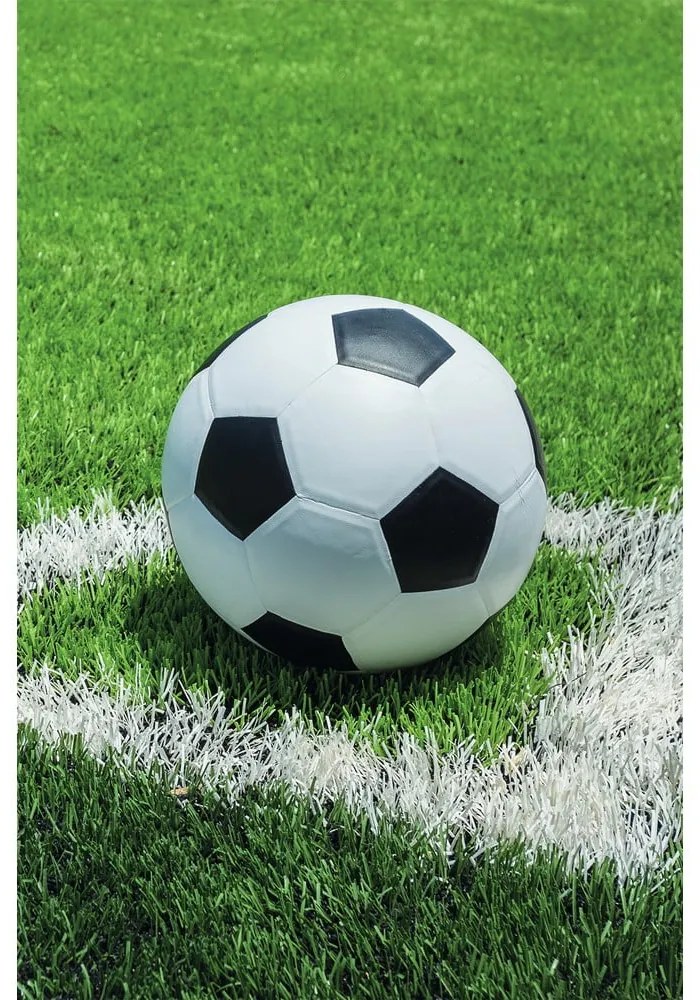 Coperta per bambini verde in vello 100x150 cm Football – Jerry Fabrics