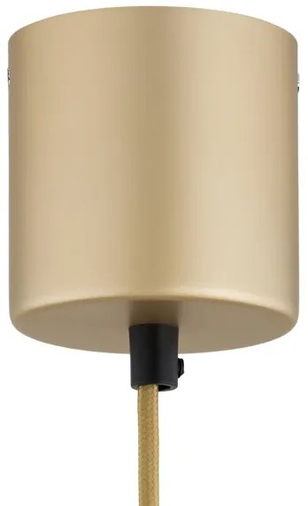 Argon 8869 - Lampadario a sospensione su cavo BOLTON LED/12,5W/230V 3000K dorato