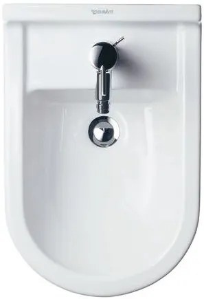 Bidet Monoforo Con Troppo Pieno 36x56 Bianco Starck3 223010 Duravit