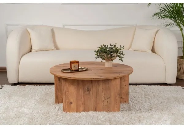 Tavolino da salotto LUVIA in pino