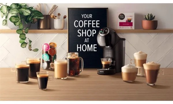 Krups - Macchina da caffè a capsule NESCAFÉ DOLCE GUSTO GENIO S 1500W antracite