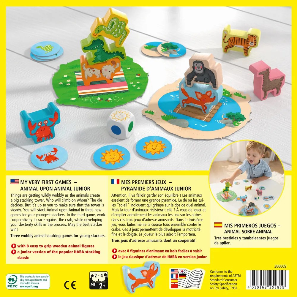 I miei primi giochi – Torre di animali junior