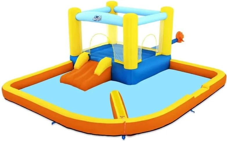 Parco Acquatico Gonfiabile Per Bambini H2ogo Beach Bounce - Bestway
