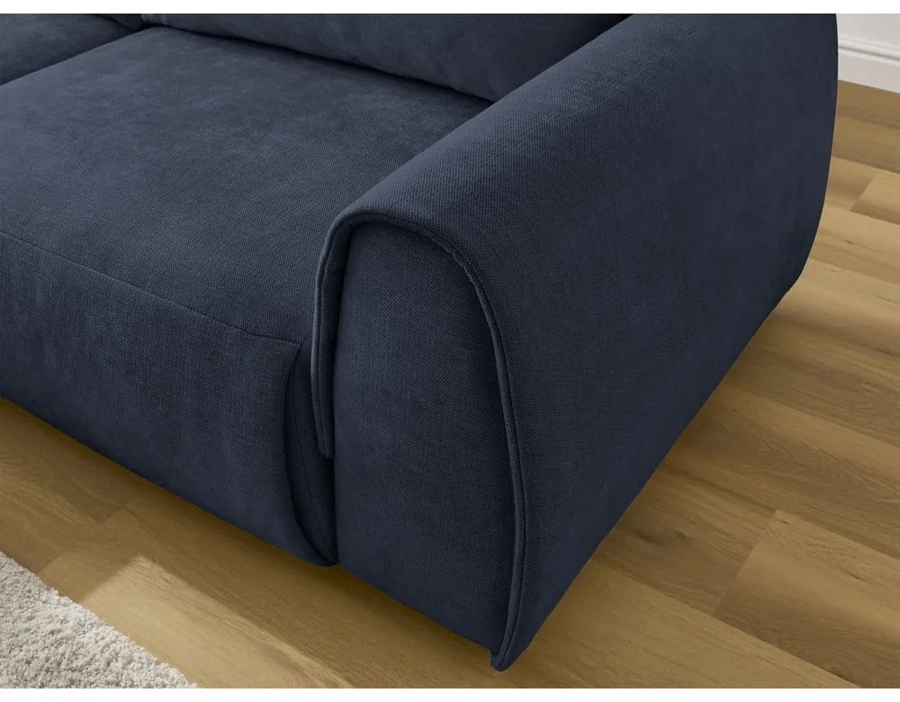 Divano angolare in blu scuro Aden – Bobochic Paris