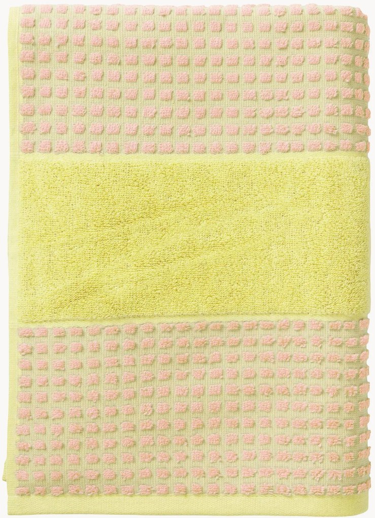 Asciugamano viso in cotone biologico Check