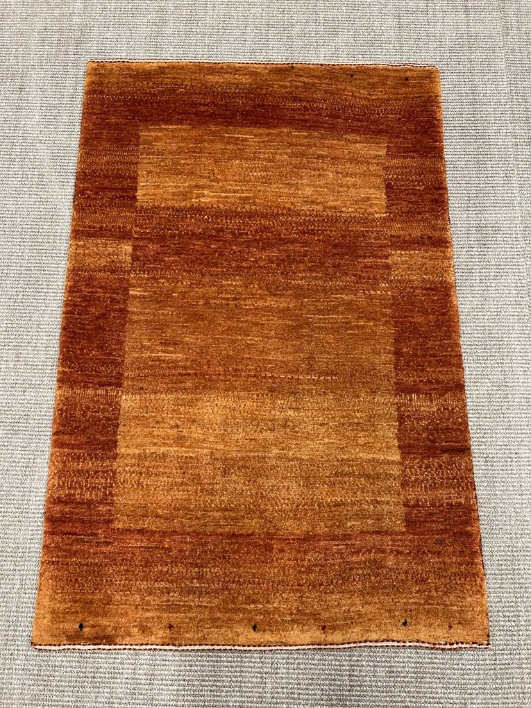 Loribaft Tappeto 110 x 80 Giallo (Iran) Annodato A Mano