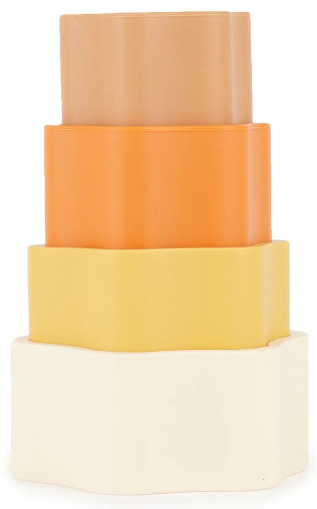 Bieco - Fiore in silicone impilabile - Chocolate Bliss