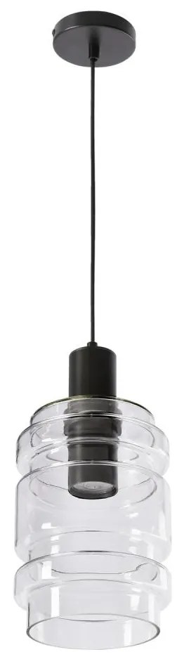 Lampada a sospensione RADON 1xE27/40W/230V trasparente