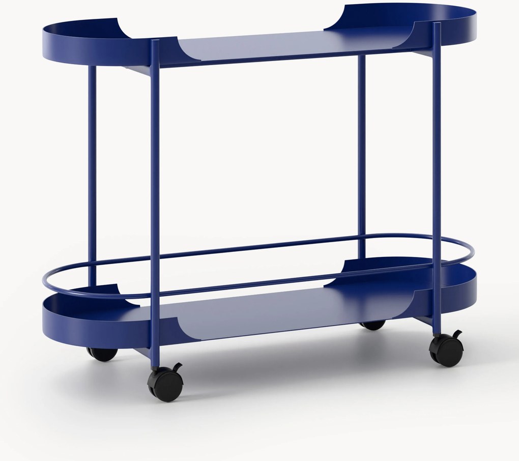 Carrello di servizio in metallo Taru