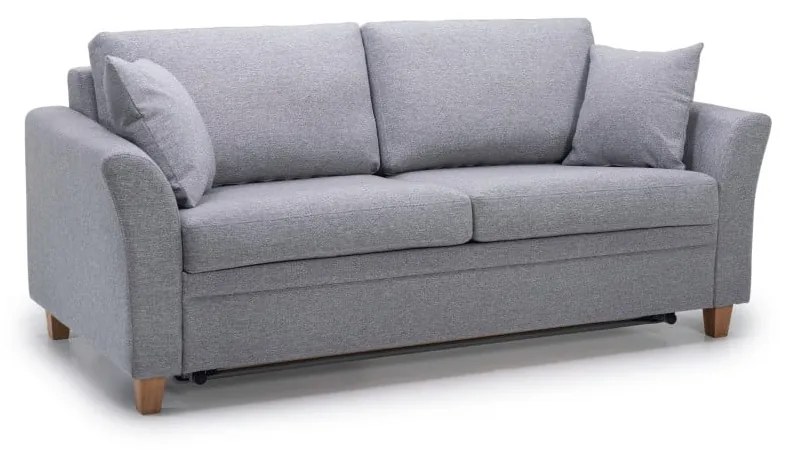 Divano letto grigio 190 cm Sonia - Scandic