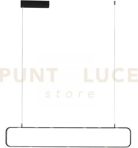 Lampadario a sospensione led moka marrone 45w 3780lm 3000k dimmerab...