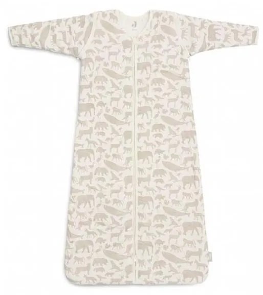 Jollein - Sacco a pelo 2in1 6-18 mesi 3 TOG Animals Nougat