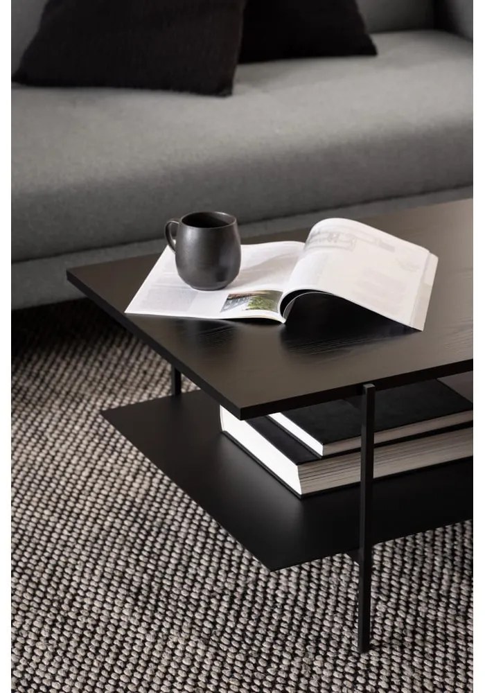 Tavolino nero 115x60 cm Angus - Actona