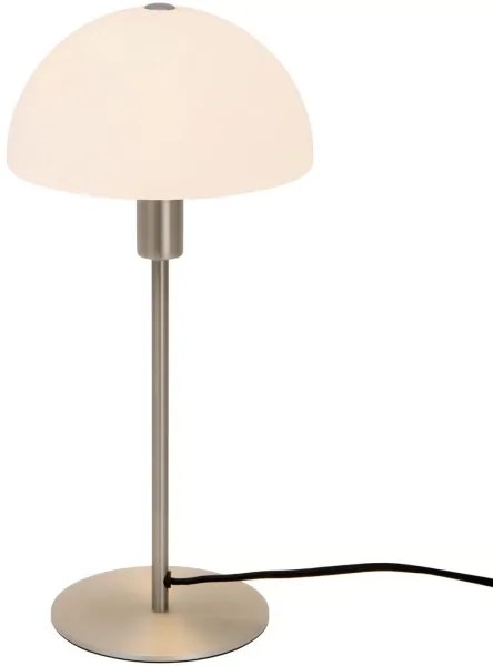 Nordlux - Lampada da tavolo ELLEN 1xE14/40W/230V cromo opaco/bianco