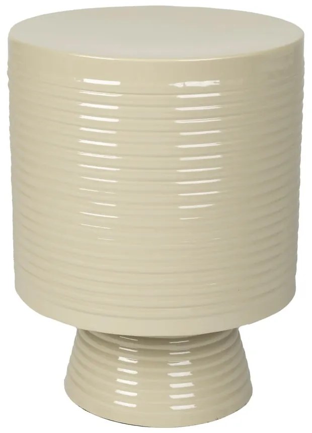 Tavolino rotondo in metallo ø 35 cm Sven – White Label