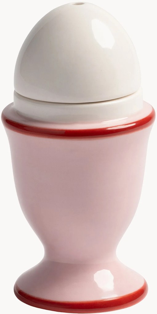 Set saliera e pepiera fatte a mano Egg 2 pz