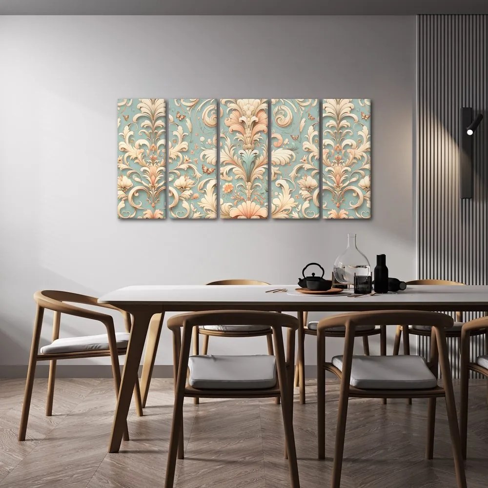 Quadri 5 pezzi – Ornamenti vintage