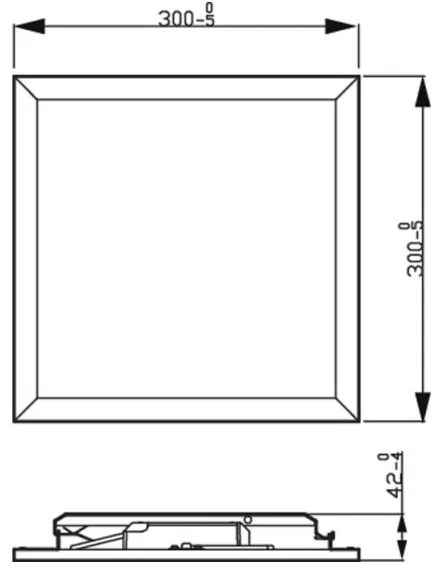 Philips - Plafoniera LED dimmerabile SLIM SCENE SWITCH LED/12W/230V 4000K