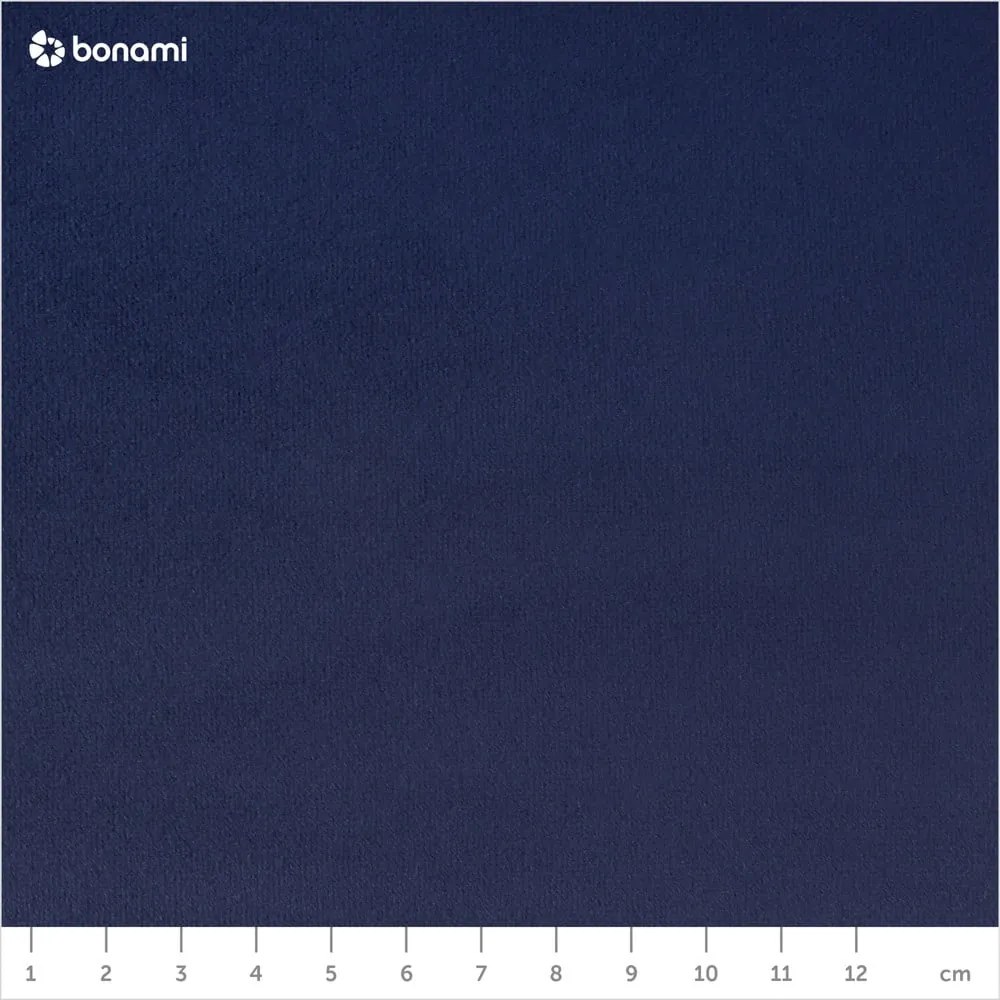 Divano in velluto blu scuro Bean - EMKO