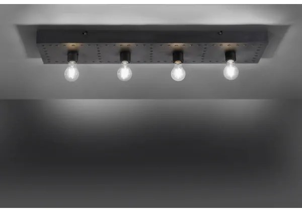 Leuchten Direkt 11919-18 - Plafoniera SAMIA 4xE27/25W/230V