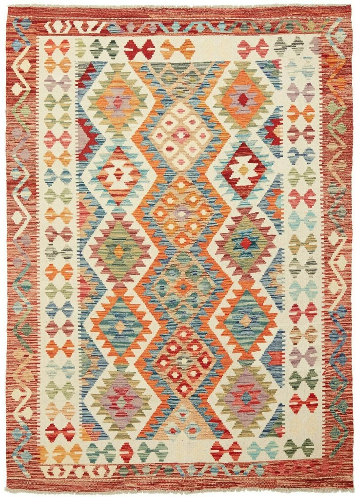 Kilim Tappeto 200 x 150 (Pakistan) Tessuto A Mano